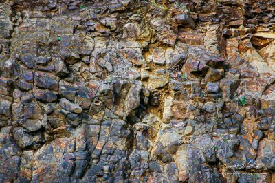 JCCI-100085 - Black and brown rocky cliff face texture 01