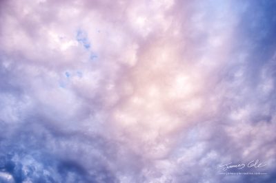 JCCI-100182 - Light and colorful fluffy sunset cloud patterns and textures