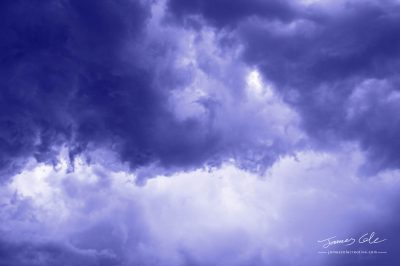 JCCI-100221 - Blue Dangerously menacing angry dark grey storm clouds