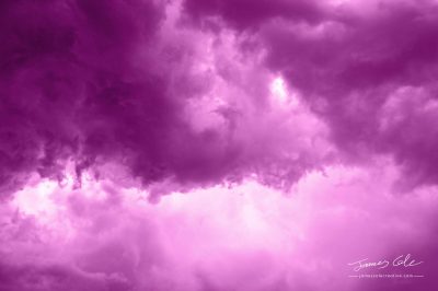 JCCI-100224 - Purple Pink Magenta Dangerously menacing angry dark grey storm clouds