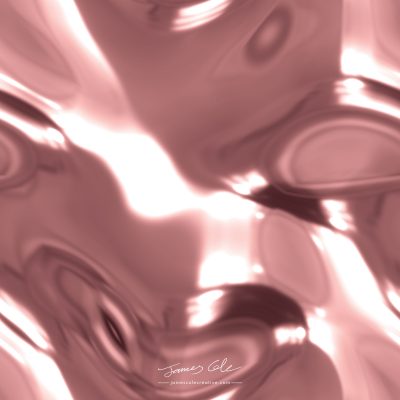 JCCI-100336 - Christmas Tiles - Liquid Metal Pink Rose