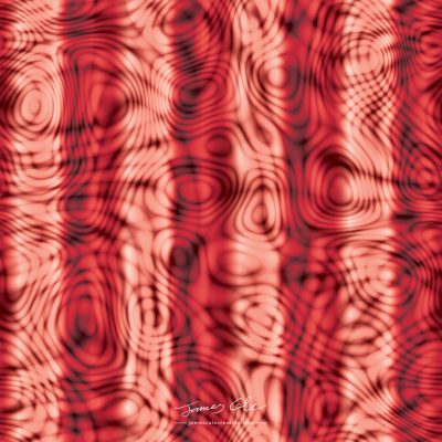 JCCI-100354 - Christmas Tiles - Trippy Acid Swirls Bright Red Stripes