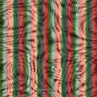 JCCI-100356 - Christmas Tiles - Trippy Acid Swirls Candy Cane Stripes
