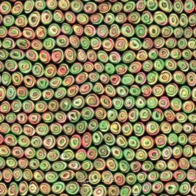 JCCI-100382 - Christmas Tiles - Tiny Christmas Squiggly Spirals