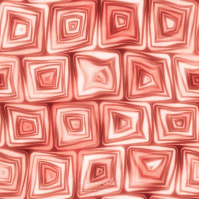 JCCI-100393 - Christmas Tiles - Large Bright Red Squiggly Spiral Squares