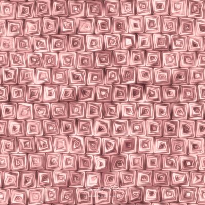 JCCI-100414 - Christmas Tiles - Tiny Pink Rose Squiggly Spiral Squares