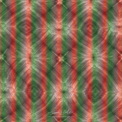 JCCI-100423 - Christmas Tiles - Chiselled Candy Cane Stripes Kaleidoscope