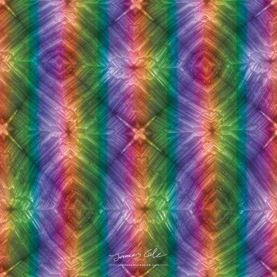 JCCI-100430 - Christmas Tiles - Chiselled Rainbow Stripes Kaleidoscope