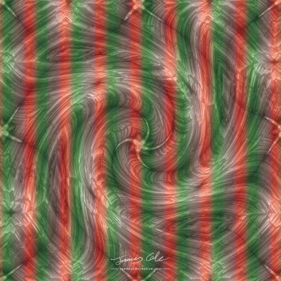 JCCI-100436 - Christmas Tiles - Candy Cane Stripes Kaleidoscope Twirl