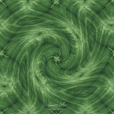 JCCI-100439 - Christmas Tiles - Minty Green Kaleidoscope Twirl