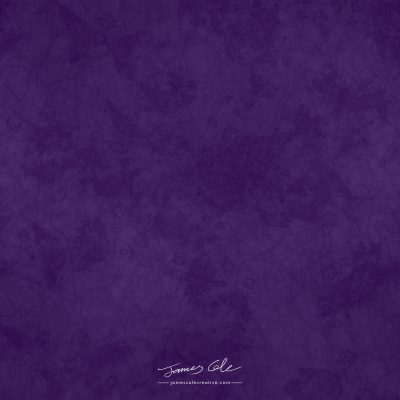 JCCI-100486 - Christmas Tiles - Violet Purple Mottled Delicate Flowers Paper