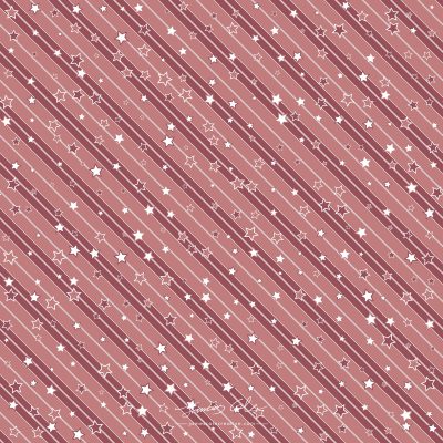 JCCI-100511 - Christmas Tiles - Burgundy Stars and Stripes