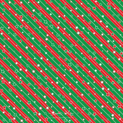 JCCI-100513 - Christmas Tiles - Christmas Stars and Stripes