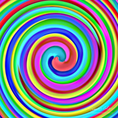 JCCI-100669 - Rainbow Coloured Spiral